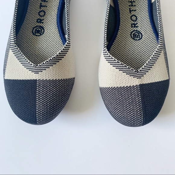 ROTHY’S ROUND TOE COLOR-BLOCK FLATS - Picture 6 of 11